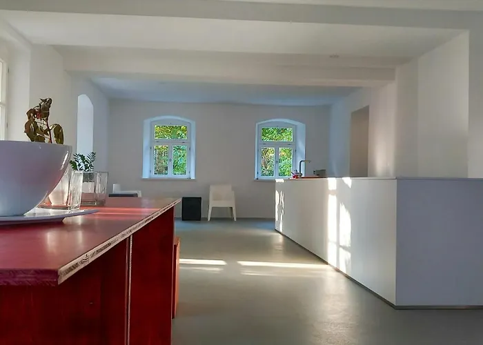 Minimalist Style Apartment In Upper Palatinate Semesterbostad *